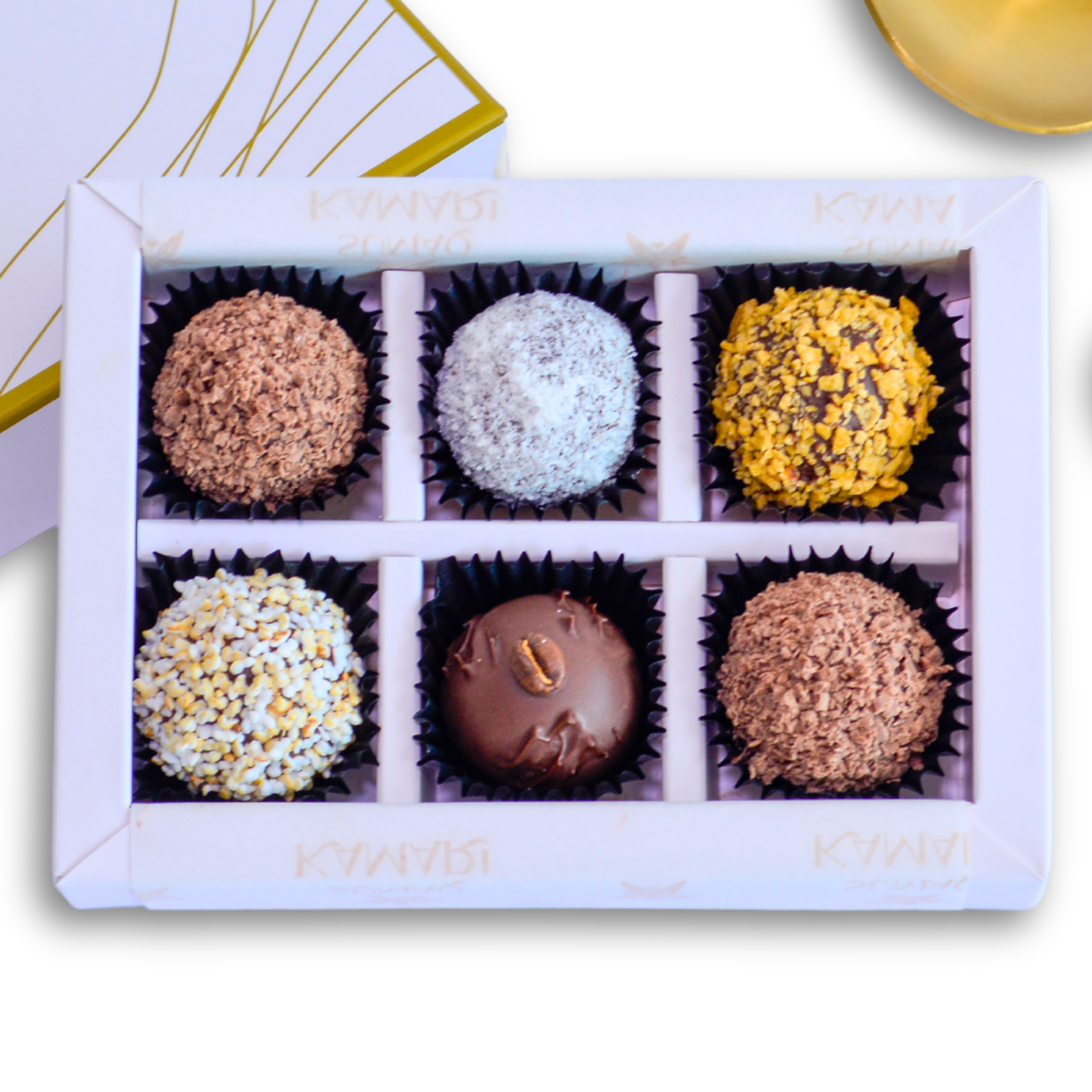 Trufas artesanales x 6 pzas